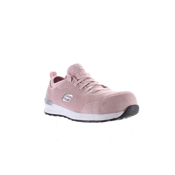 Skechers Womens Bulklin Pink Safety Shoes Size 9 Medium (B, M) - Picture 2 of 4